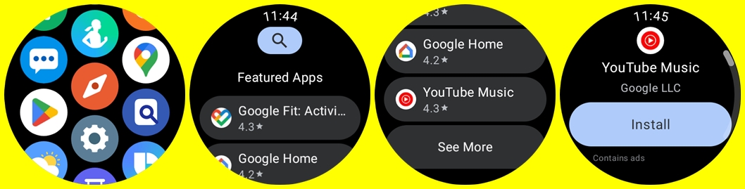 How to install YouTube Music on Galaxy Watch 5