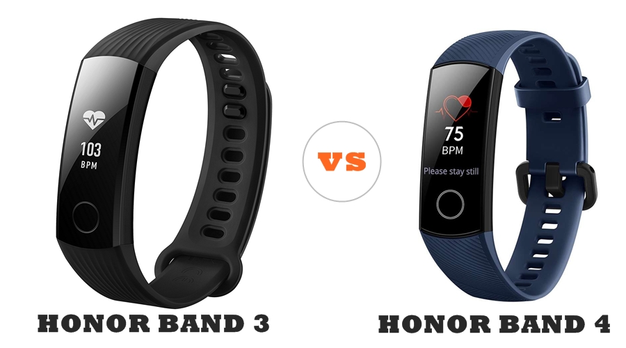 honor band 4 vs honor band 3 compared