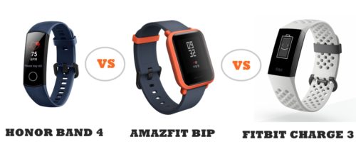 honor band 5 vs fitbit charge 4