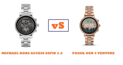 compare michael kors smart watches