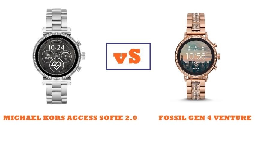 michael kors smartwatch vs fossil