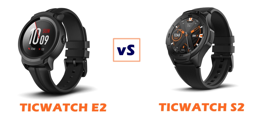 ticwatch express 2 vs sport 2 compared