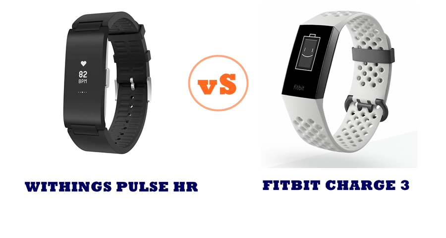 withings pulse hr vs fitbit charge 3