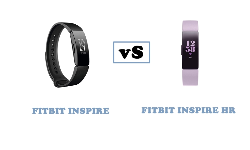 fitbit inspire vs inspire hr compared