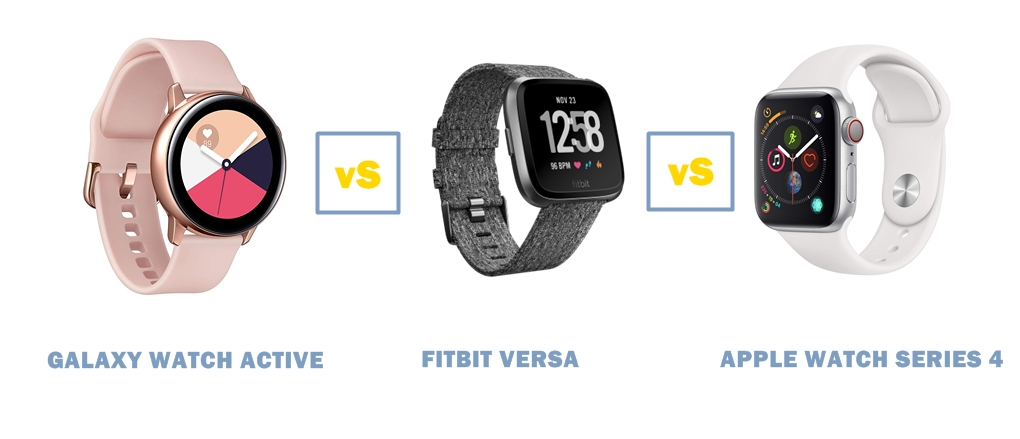 Compare Samsung Galaxy Watch Active vs 