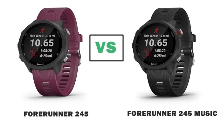 garmin forerunner 245 vs fenix 3