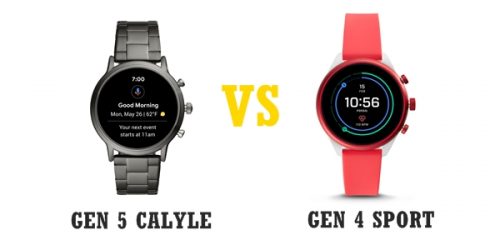 armani smartwatch vs fossil smartwatch