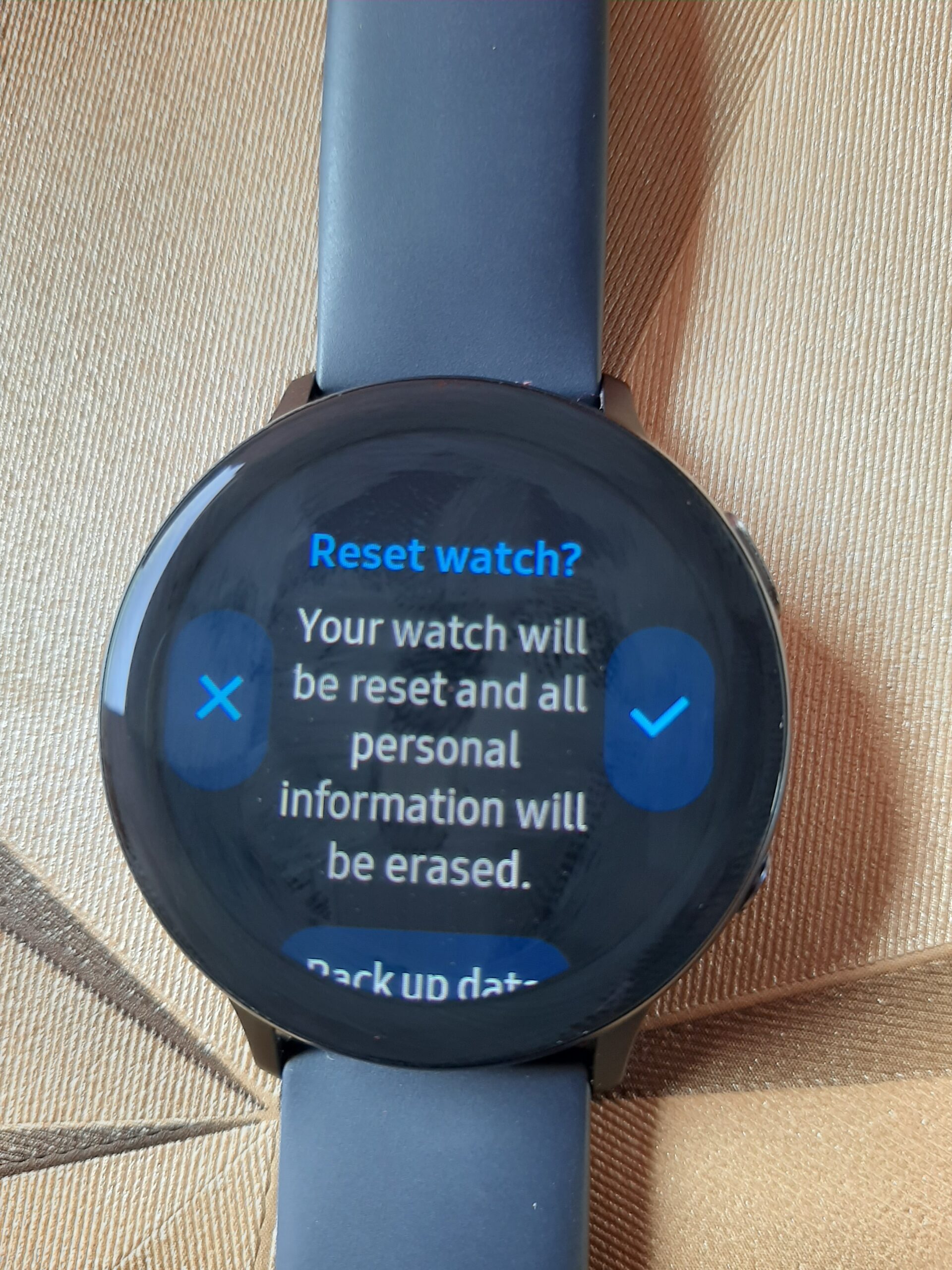 How to Reset Samsung Galaxy Watch Active 2 to Factory Settings