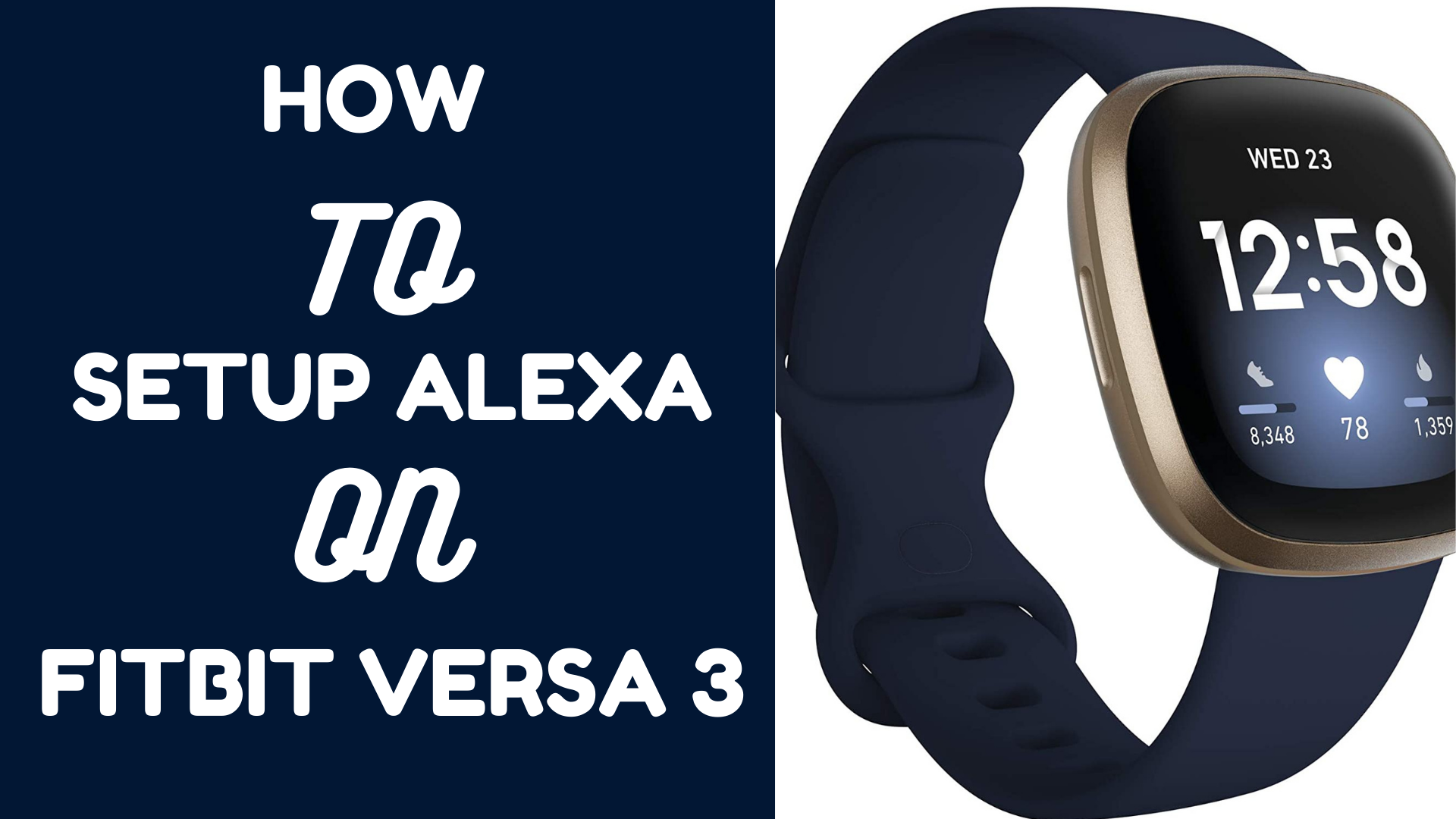 how to setup Alexa on Versa 3