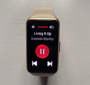 How to Control Music with Huawei Band 6
